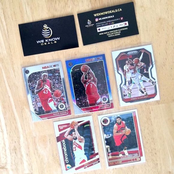 5 Toronto Raptors Panini Assorted Trading Cards - Picture 5 of 8